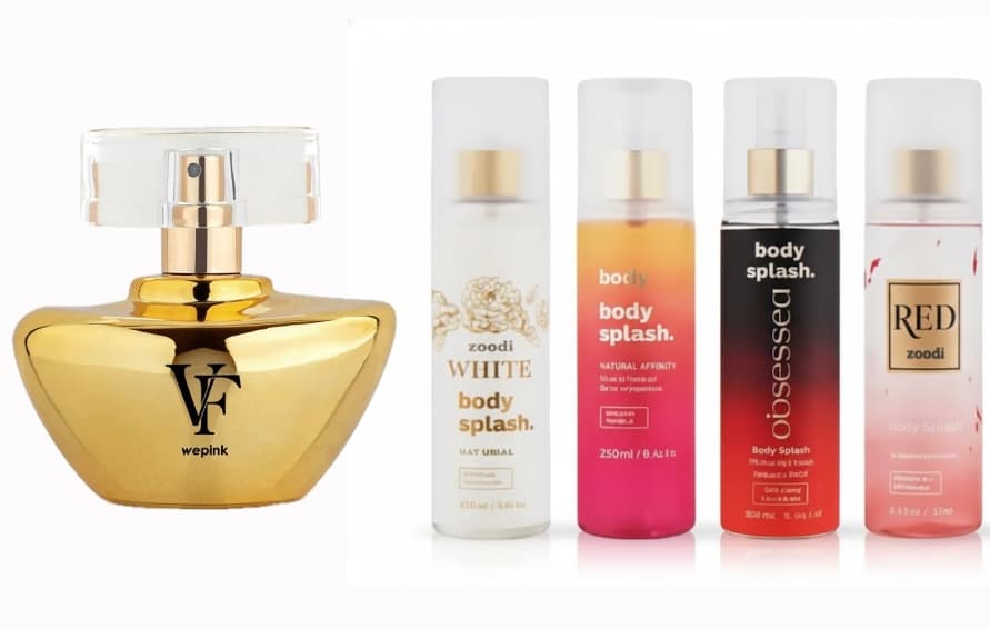 Kit 1 Perfume + 4 BodySplashes